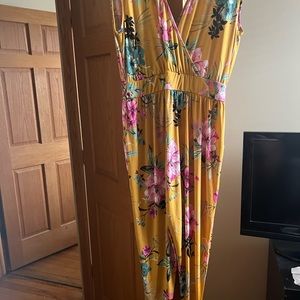 Floral jumpsuit